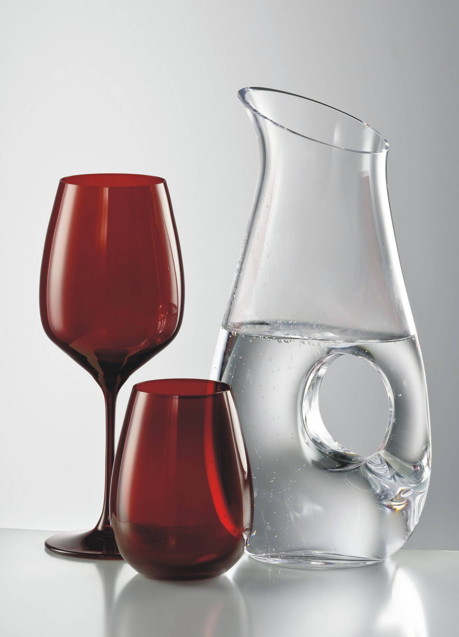 Kristallglaeser Tarragones Rotweinglas Becherglas